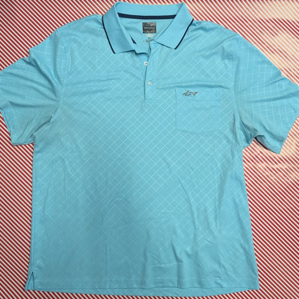 Greg Norman “Play Dry” Attack Life Polo Shirt – Men’s XXL – Barely Worn